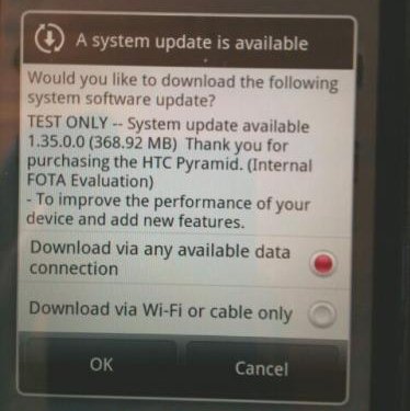 HTC Sensation: Update-Testversion durchgesickert