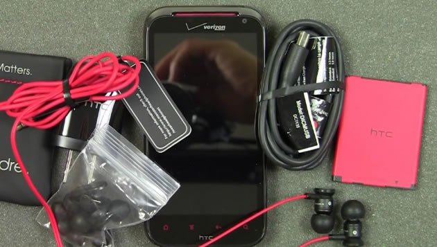 HTC Rezound : Unboxing des High-End Smartphones