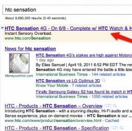 HTC Sensation: Google Anzeige verrät Releasedatum