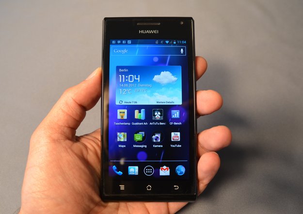 Huawei Ascend P1 im Test: Schnell, schlank, schick ... und spät