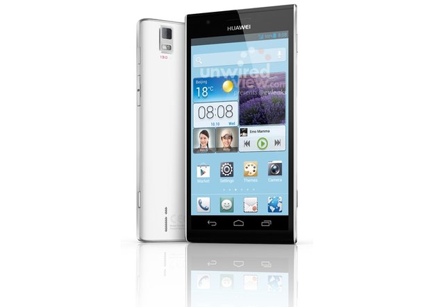 Huawei Ascend P2: Pressefoto aufgetaucht, soll 1080p-Display mit 4,5 Zoll besitzen