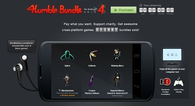 Humble Bundle 4: Neue Android-Games zum selbst bestimmbaren Preis