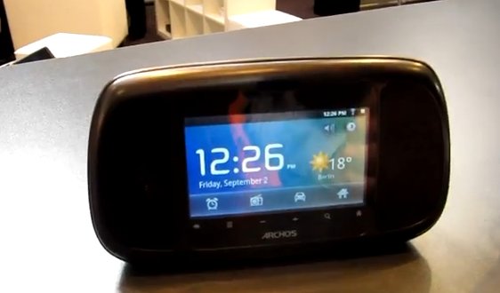 IFA 2011: Archos 35 Home Connect - Radiowecker mit Android