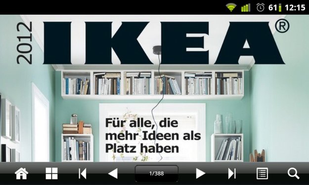 IKEA-Katalog: Android-App jetzt auch in Deutschland