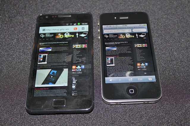 Samsung überholt Apple und Nokia erstmals bei Smartphone-Verkäufen