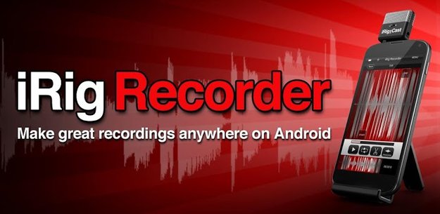 iRig Recorder: Audio-Aufnahme-App für Android erschienen