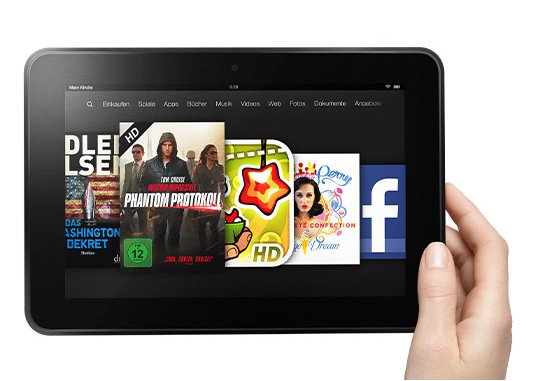 Kindle Fire HD 8.9: Größeres Amazon-Tablet in Deutschland erhältlich