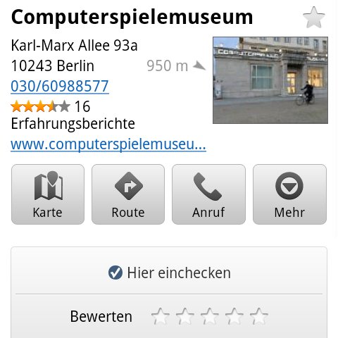 Google Maps: Update auf Version 5.5.0 mit kleinen Verbesserungen