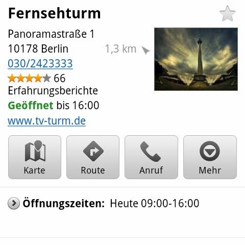Google Maps 5.8 für Android verbessert Places-Verwaltung