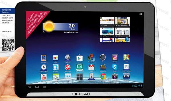 ALDI-Tablet: Medion Lifetab E10310 ab 16. Mai für 179 Euro erhältlich