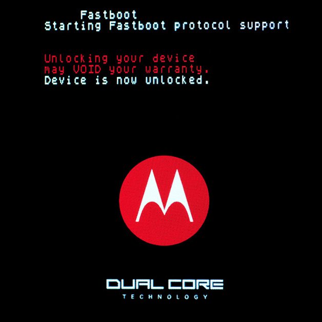 Motorola Atrix: Der Bootloader ist entsperrt