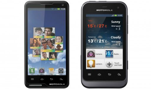 Motorola Motoluxe und Defy Mini: Im März auch in Deutschland