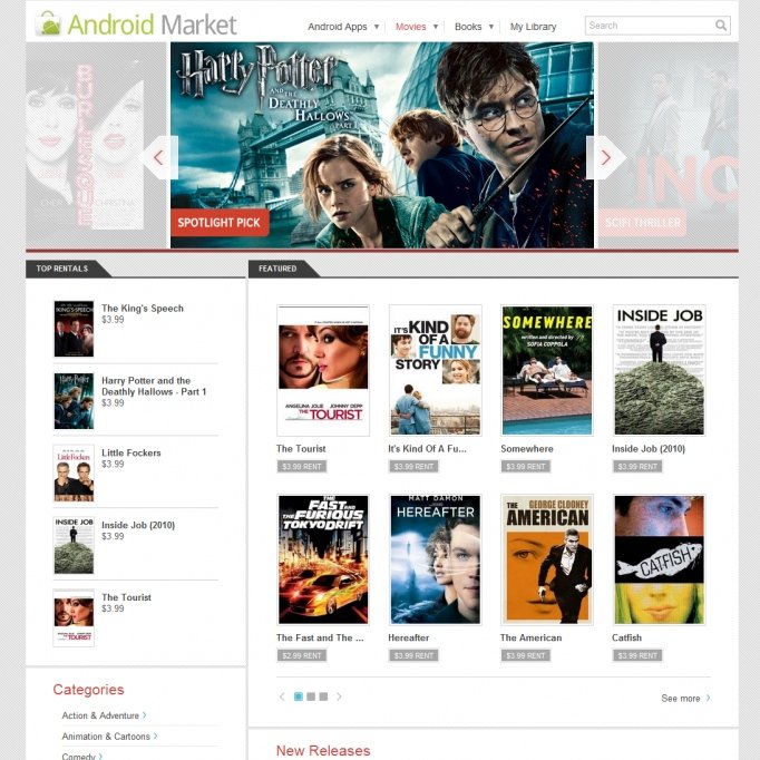 Android Market: Keine Leihfilme auf Root-Geräten