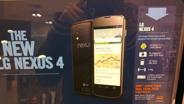 Nexus 4: Neue Bilder und ein Preis durchgesickert