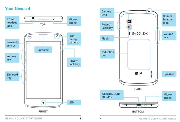 Nexus 4: PDF bei LG bestätigt kabelloses Laden, 8 & 16 GB-Version