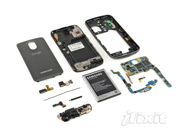 Samsung Galaxy Nexus zerlegt: Interessante Details entdeckt