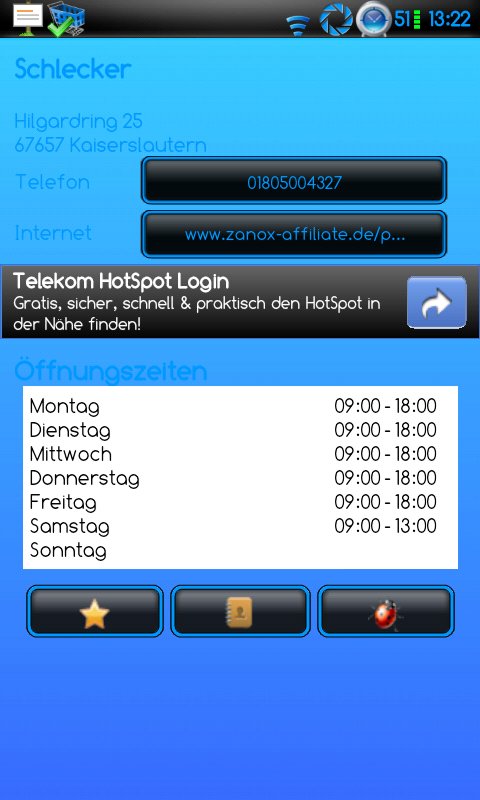 Öffnungszeiten - Wann hat welcher Ort auf? Diese App hilft!