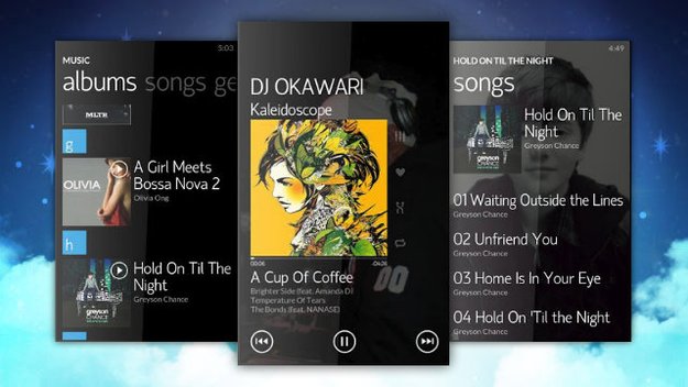 Noozy: Android-Player im Zune-Look