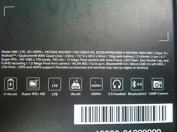 ASUS PadFone 2: Finale Specs geleakt?