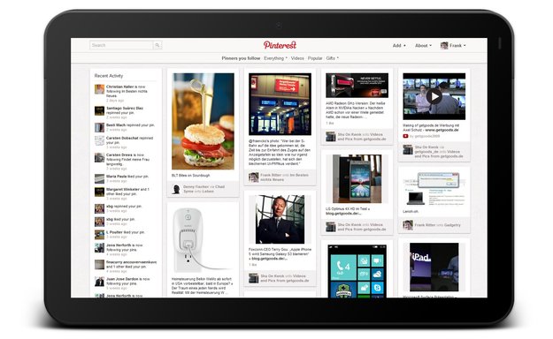 Pinterest: Android-App zur Google I/O