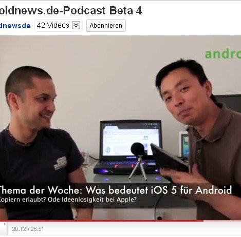 Freitag ist Podcast-Tag: androidnews.de-Podcast Beta 4