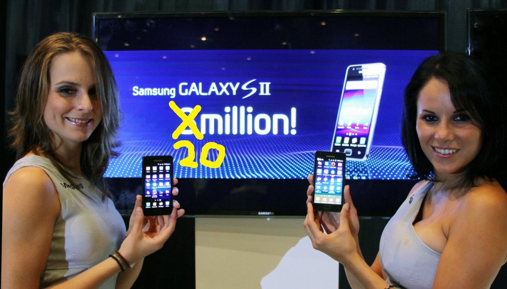 Samsung Galaxy S2: 20 Millionen mal verkauft