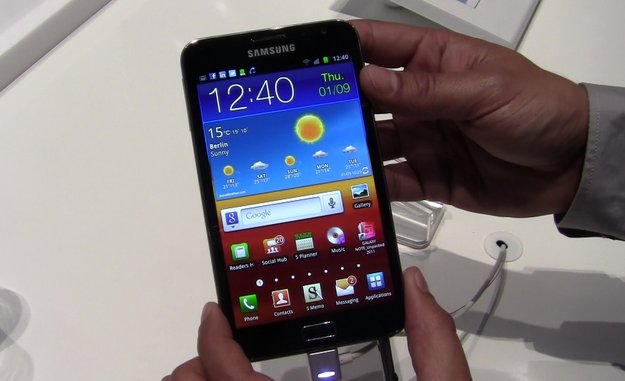IFA 2011: Samsung Galaxy Note im Hands On-Video