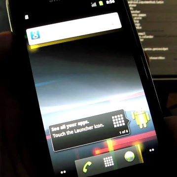 Samsung Galaxy S: "Gingerbread" läuft