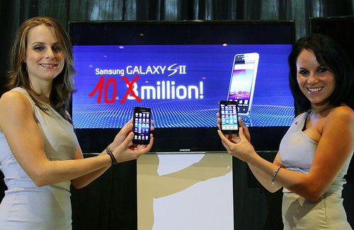 Samsung hat 10 Millionen Galaxy S II weltweit verkauft