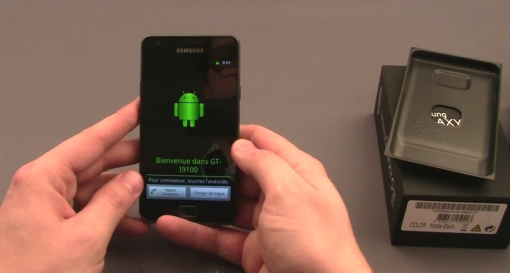 Samsung Galaxy S2: Unboxing-Video des Kassenschlagers
