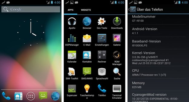 Samsung Galaxy S2: Jelly Bean-basierte CM10 als Preview verfügbar