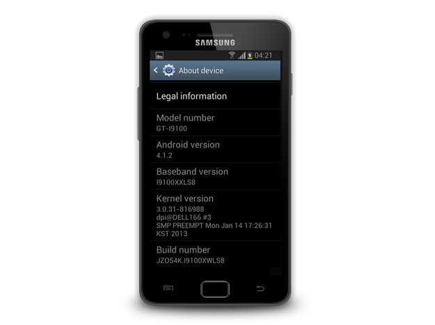 Samsung Galaxy S2: Jelly Bean-Update wird in Spanien verteilt