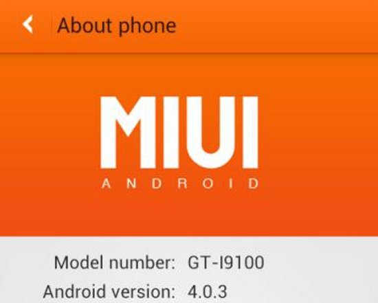 Samsung Galaxy S2: Ice Cream Sandwich-basiertes MIUI v4 ROM veröffentlicht