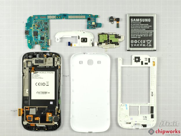Samsung Galaxy S3: iPhone 4S-Kamerasensor im Inneren entdeckt