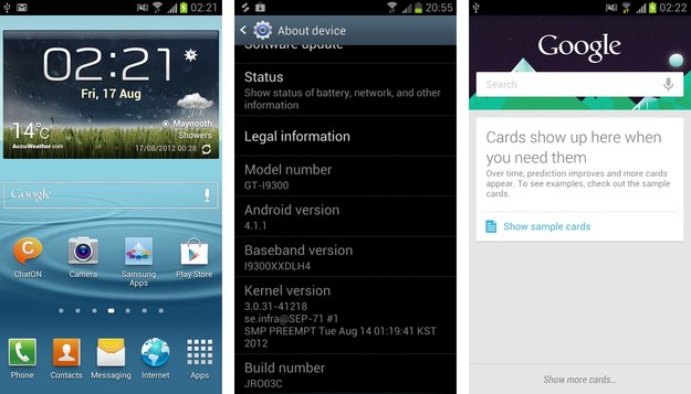 Samsung Galaxy S3: Weitere Jelly Bean-Firmware XXDLH4 geleakt