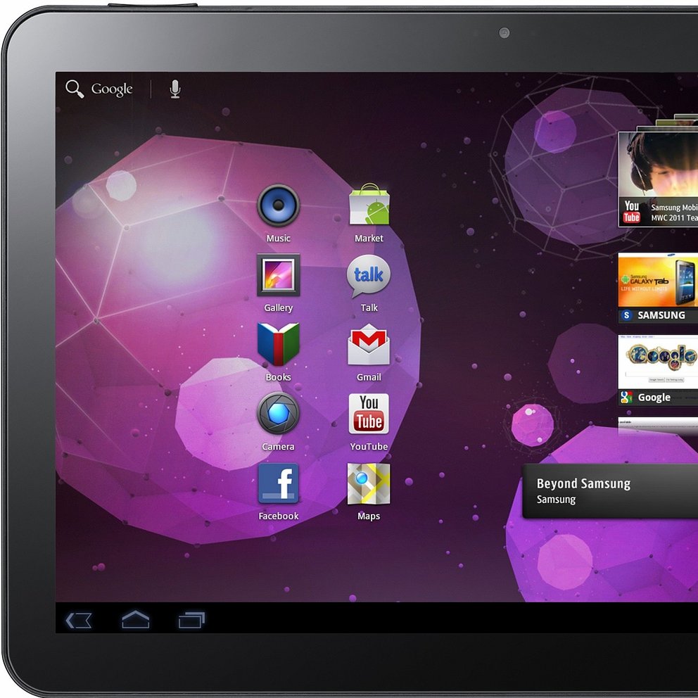 Samsung Galaxy Tab 10.1 hat das beste Tablet-Display