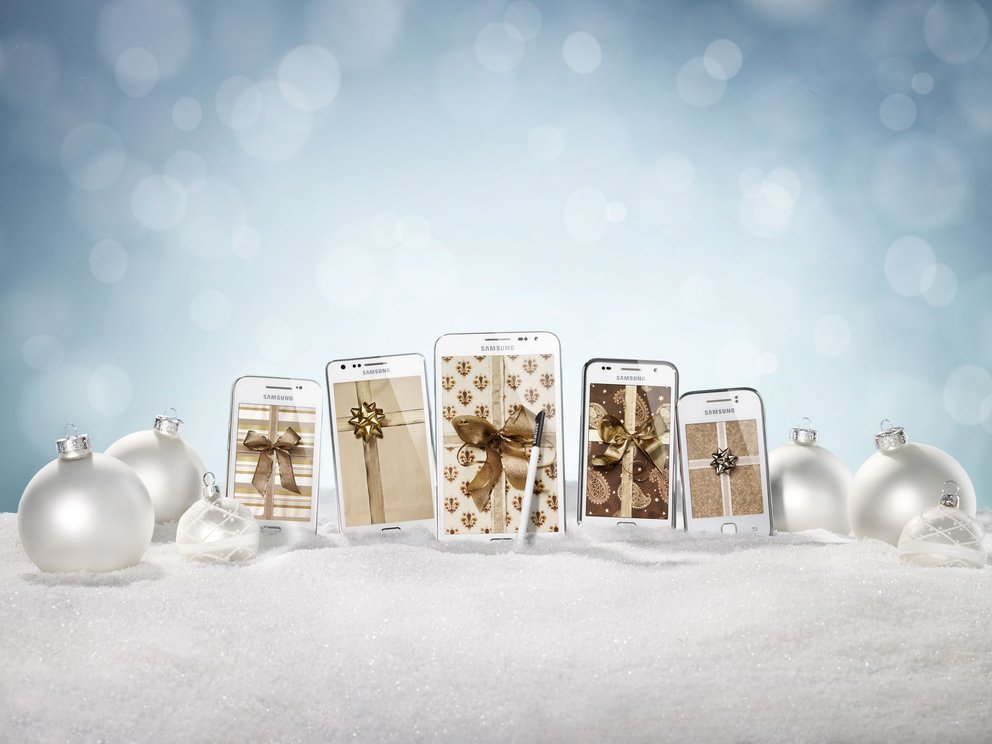 Samsung bietet ab Dezember 5 Galaxy Modelle in Weiß an