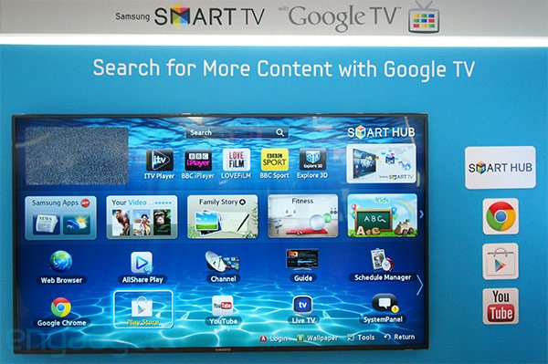Samsung: Google TV-Fernseher in Arbeit