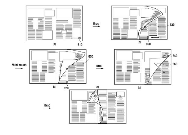 Samsung: Patent für digitales Umblättern eingereicht