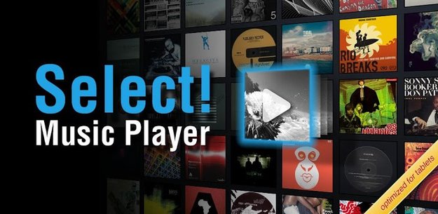 Select!: Music-Player speziell für Tablets veröffentlicht
