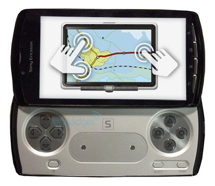 PlayStation Phone mit Multi-Multi-Multitouch