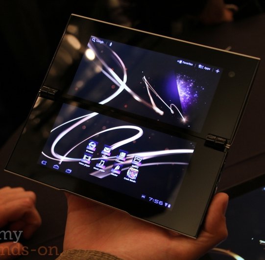 Sony S1 und S2: Erstes Hands-On Video der ungewöhnlichen Tablets