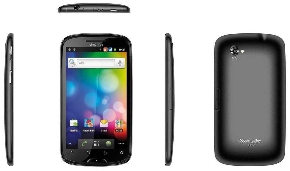 Simvalley SPX-5 UMTS - Erste Eindrücke vom Dual-SIM-Androiden