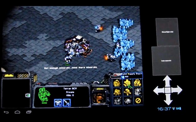 Starcraft: Android-Version mit Touch-Steuerung per Emulator möglich