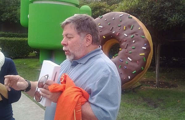 Steve Wozniak: Apple-Gründer holt sich Galaxy Nexus ab – direkt bei Google