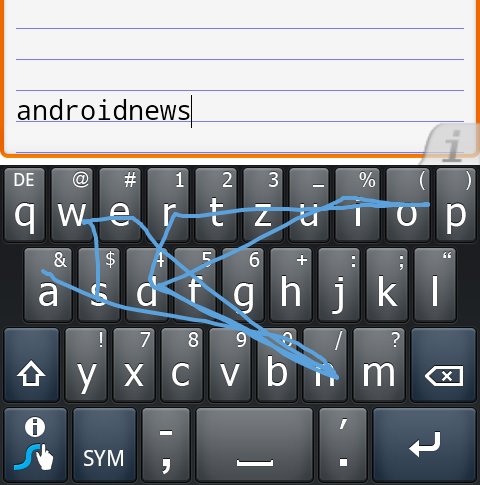 Swype darf in Custom ROMs enthalten sein