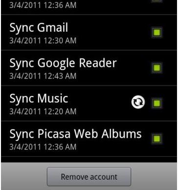 Honeycomb Musik-App auf HTC Evo 4 portiert