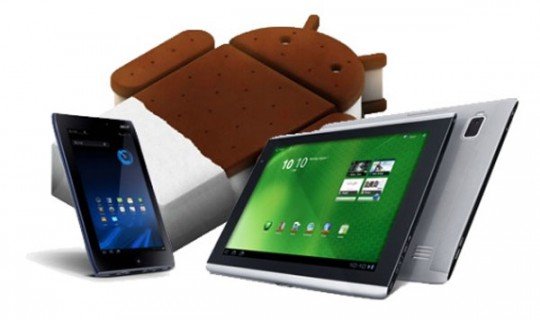 Acer Iconia Tab A500 / A100 bekommen Android 4.0 Update Anfang 2012?