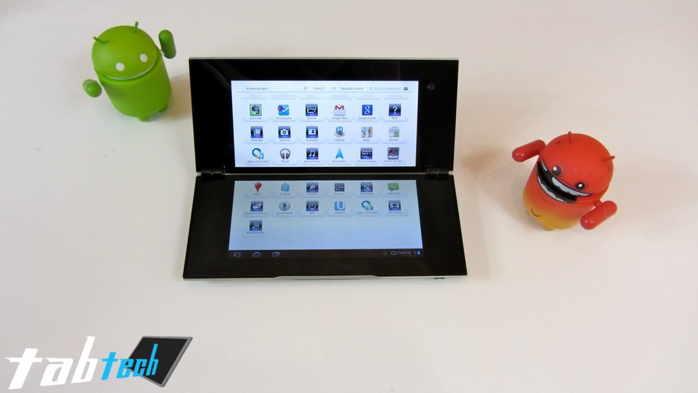 Sony Tablet P Unboxing und Kurztest (Video und Bilder)
