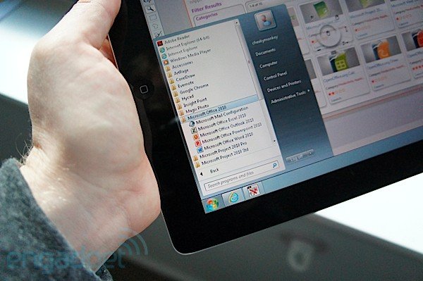 Nivio streamt Windows 7 auf Tablets